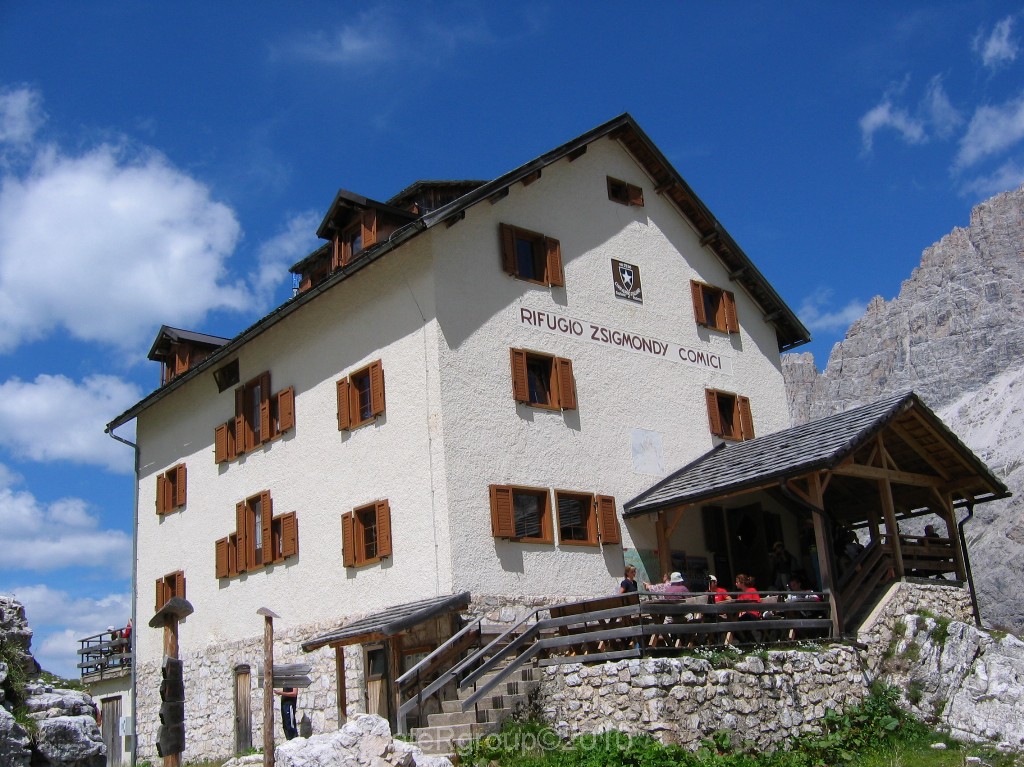 Comici – Zsigmondy Mountain Hut